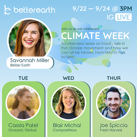 Looking Back on Better Earth Climate Week