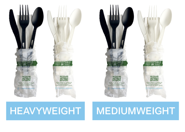 BioSelect » DWF-C Clear Compostable Cutlery Fork Cold Applications