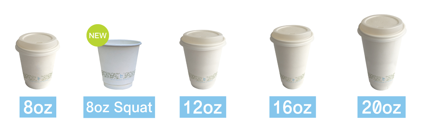 Vegware™ Compostable Hot Beverage Cups, Eco-Friendly Hot Cups