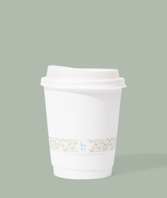 8oz Double Wall Hot Cup, Compostable, 500/cs