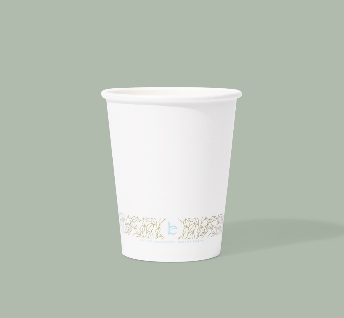 10oz Single Wall Hot Cup, Compostable, 1000/cs