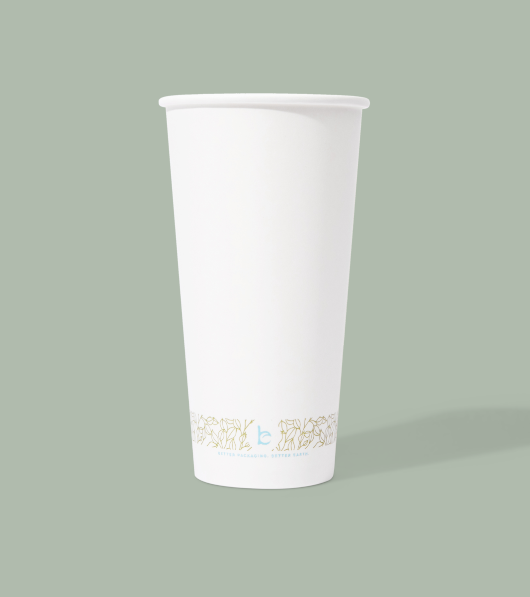 20oz Single Wall Hot Cup, Compostable