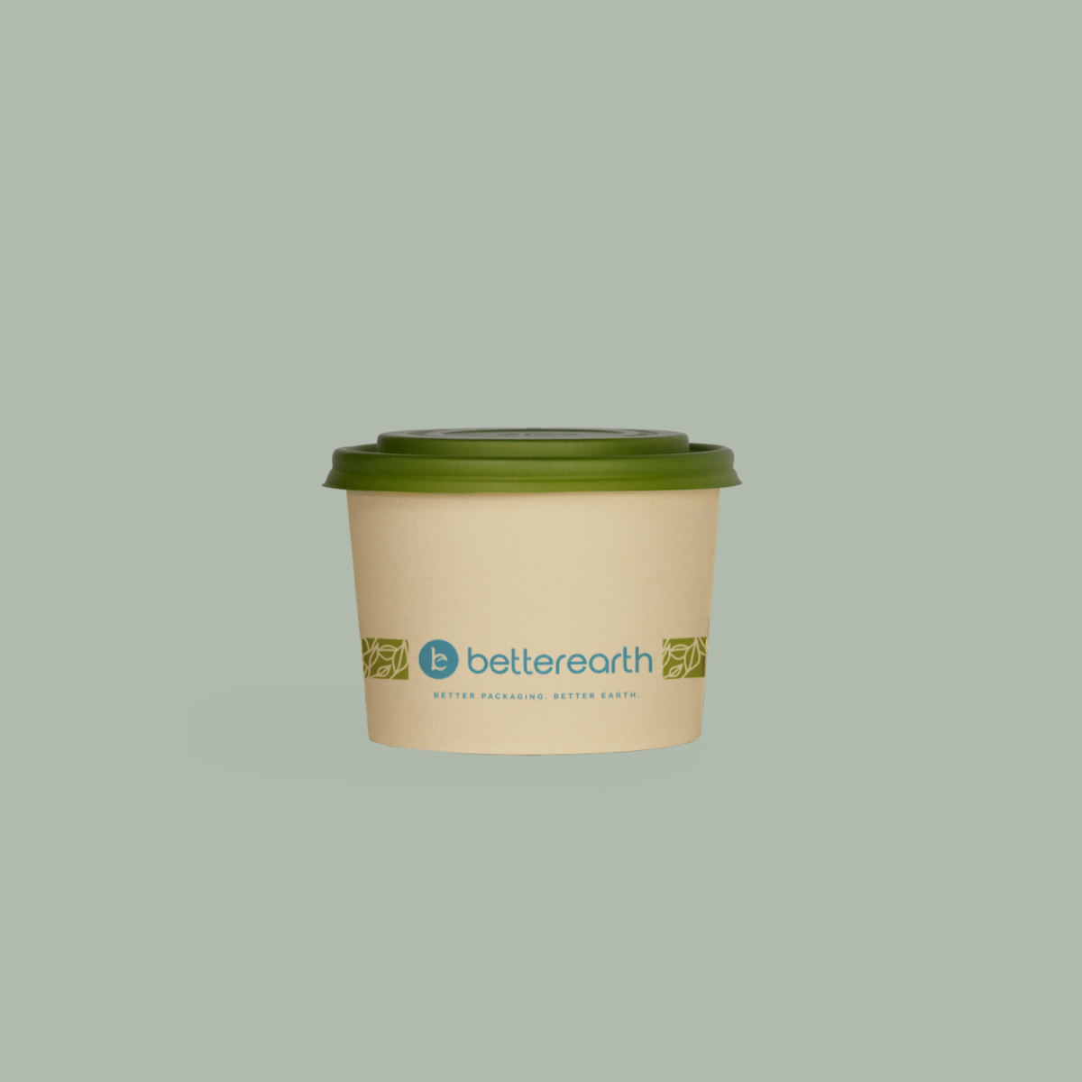 8oz Compostable Soup Cup, 1000/cs