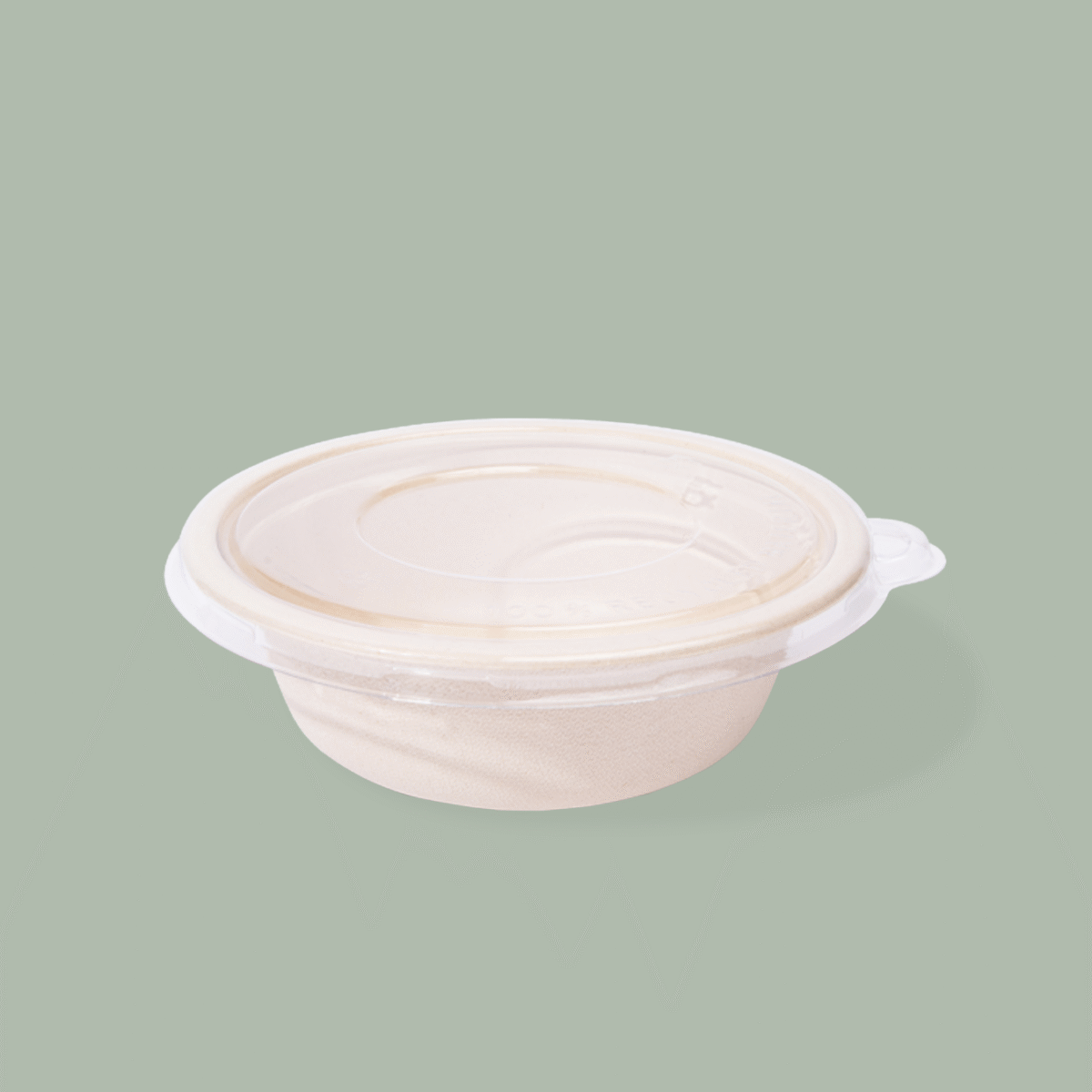 16oz Round Barrel Bowl Lid, PLA, 1000/case